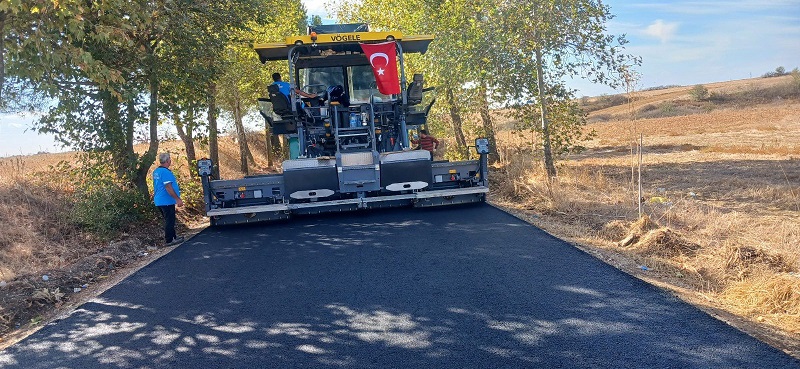HAVSA YOLAGELDİ KÖYÜ 2️ KM SICAK ASFALT  ÇALIŞMAMIZ TAMAMLANDI.