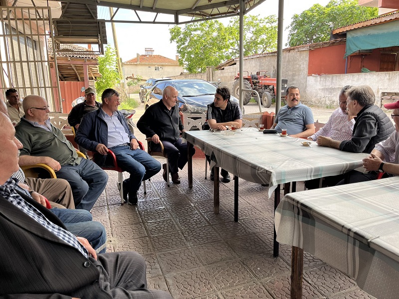VALİ YRD. GENEL SEKRETER V.  EYYÜP BATUHAN CİĞERCİ, SÜLOĞLU KAYMAKAMI ÖZGÜR KAYA İLE BİRLİKTE AKARDERE KÖYÜ SU DEPOSUNDA İNCELEMELERDE BULUNDU.