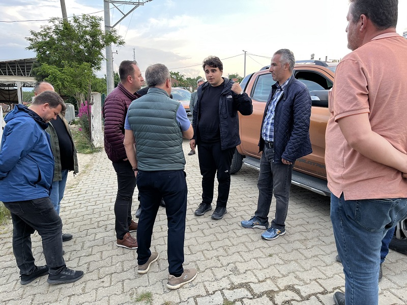 VALİ YARDIMCIMIZ GENEL SEKRETER V. SAYIN EYYÜP BATUHAN CİĞERCİ, ÇAMLICA-GÖKÇETEPE ARASI BETON YOL ÇALIŞMASINDA İNCELEMELERDE BULUNDU.