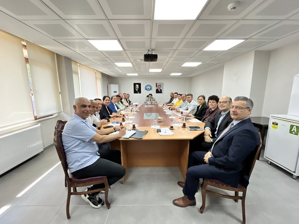 HAFTALIK DEĞERLENDİRME VE KOORDİNASYON TOPLANTISI YAPILDI.